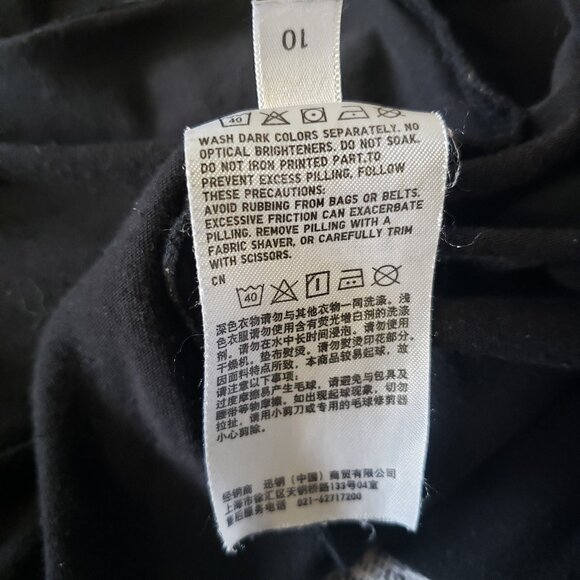 Black and White Moomin Characters Witchy TShirt Mountains and Moons - Picture 9 of 9